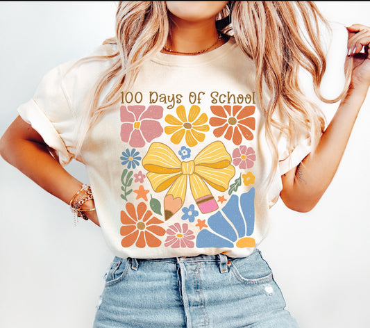 100th Day floral 0101