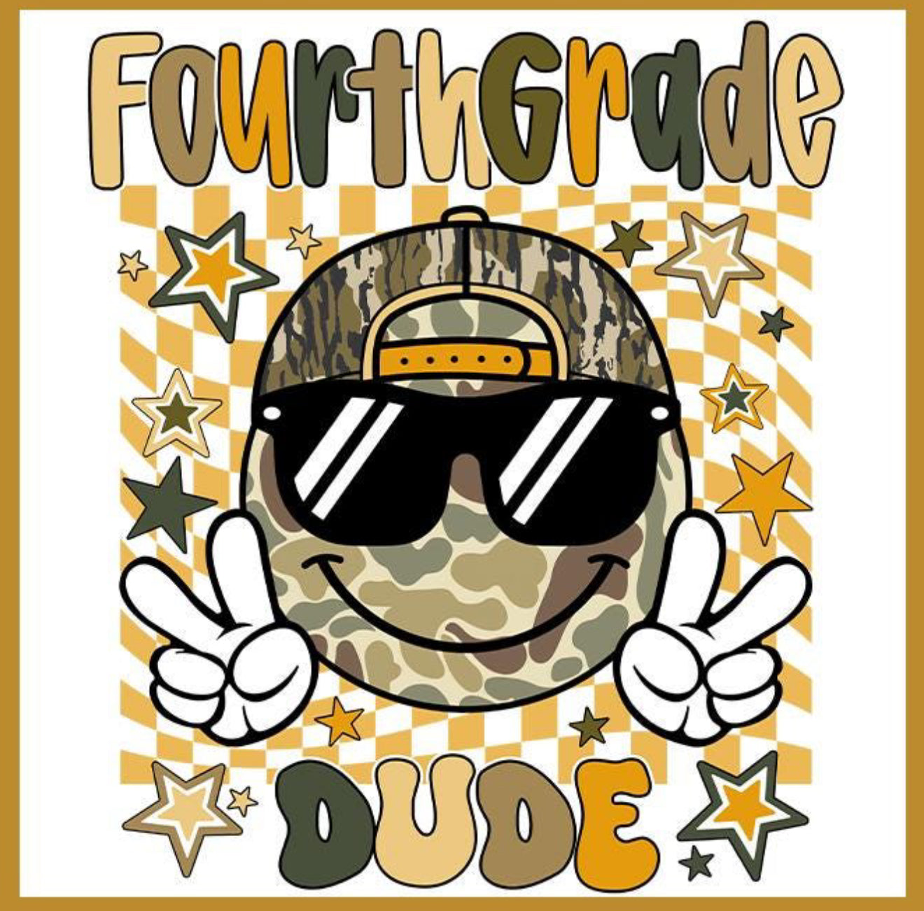 Fourth GRADE CAMO 0724