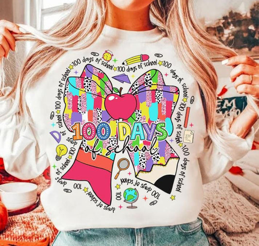 100th day Pencil Bow 0101