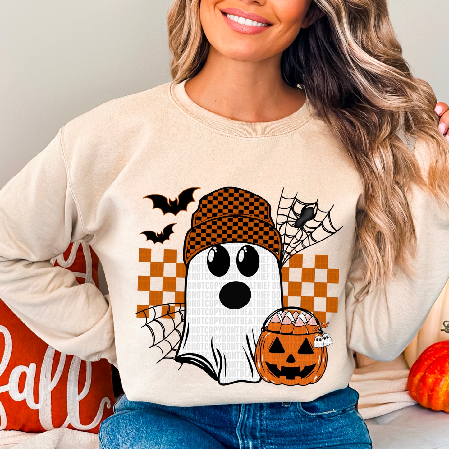 RETRO GHOST HALLOWEEN