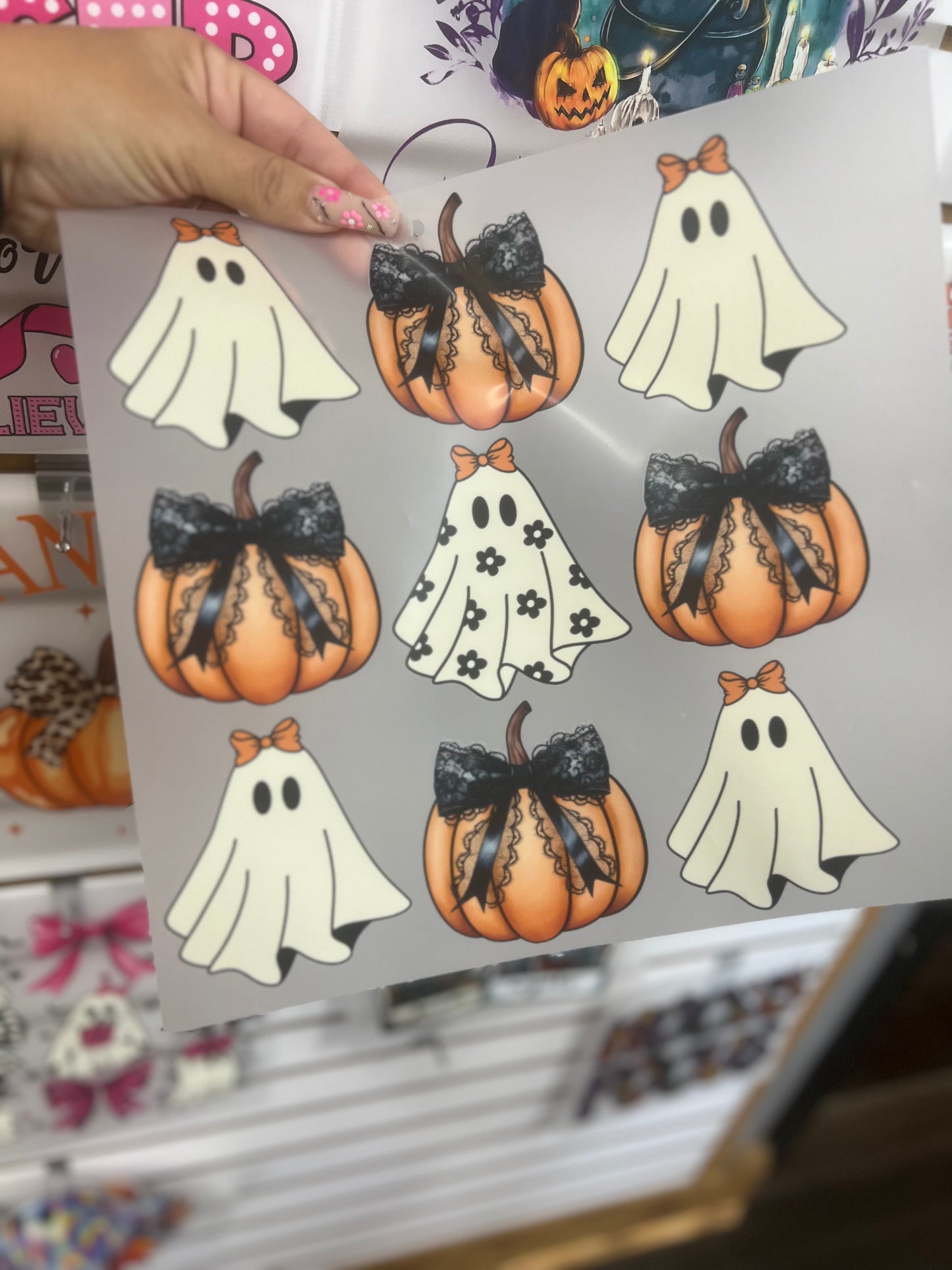 GHOST PUMPKINS