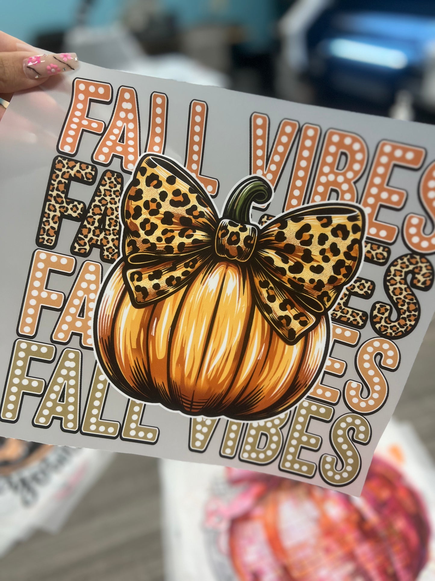 FALL VIBES PUMPKINS