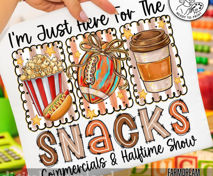 I'm Just Here For The Snacks