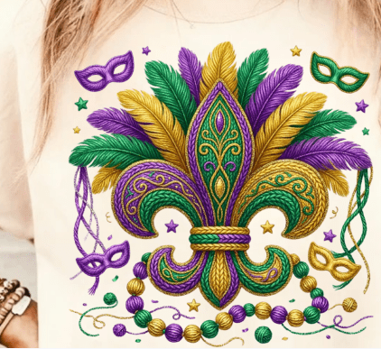 Mardi Gras Feathers