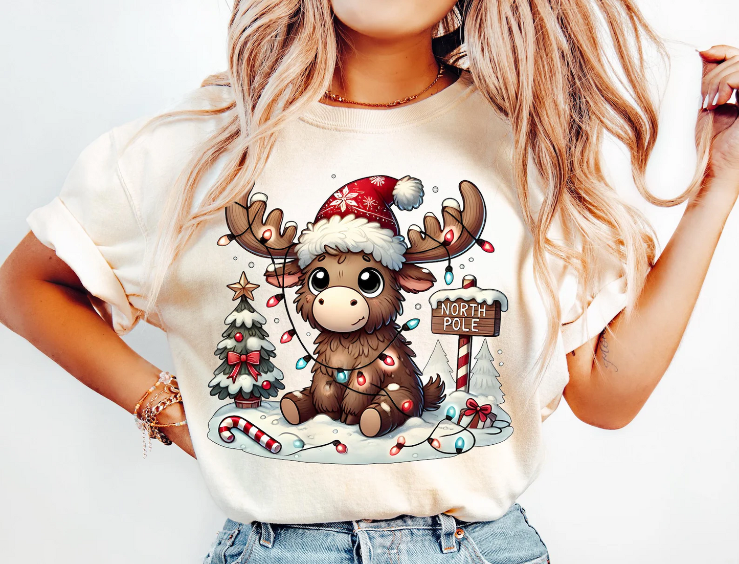 CUTE COW XMAS 1210