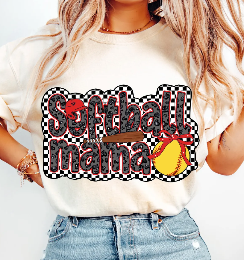SOFTBALL MAMA CHECK 0218