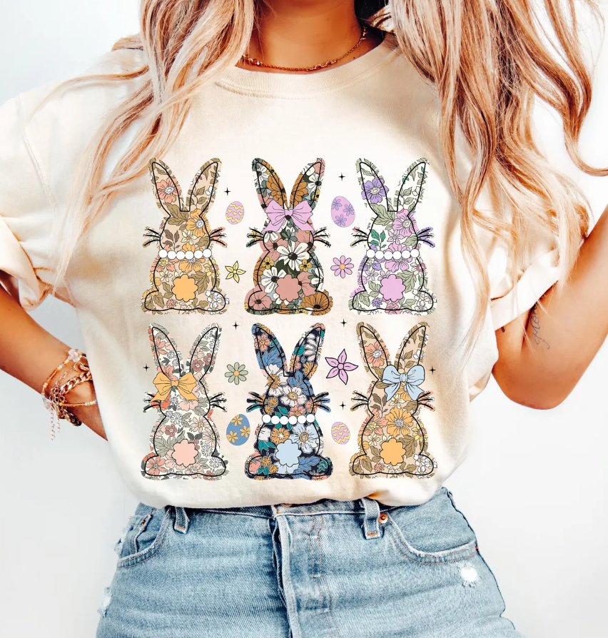BUNNY FLORAL 0218