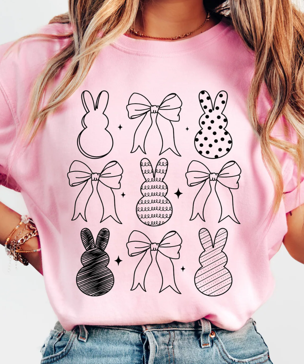 BLACK OUTLINE EASTER 0218