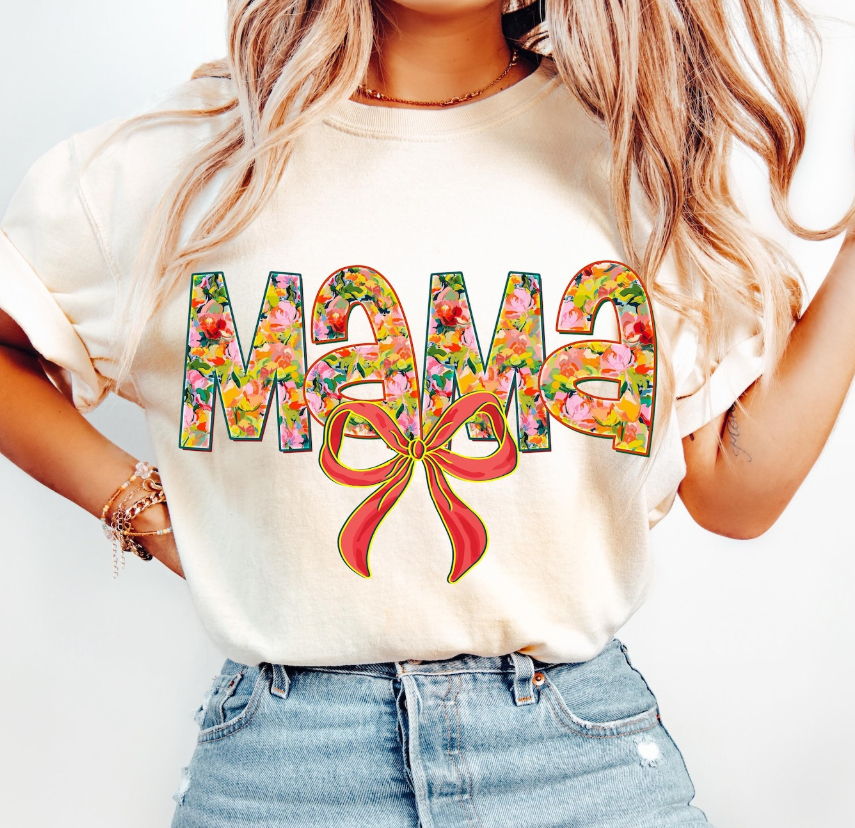 MAMA FLORAL BOW 0304