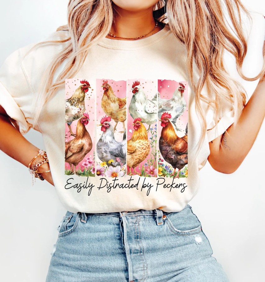 EASILY DISTRACTED BY PECKERS 0304