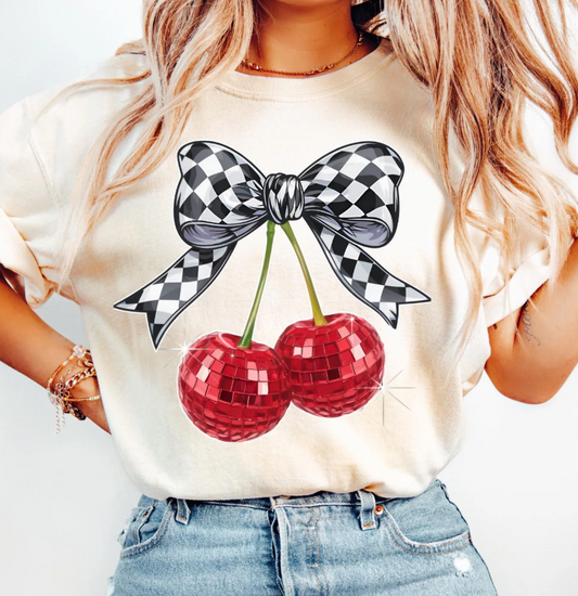 CHEERY CHECK BOW 0304