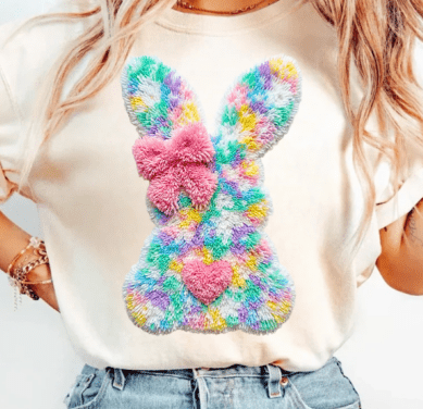 FAUX YARN BUNNY