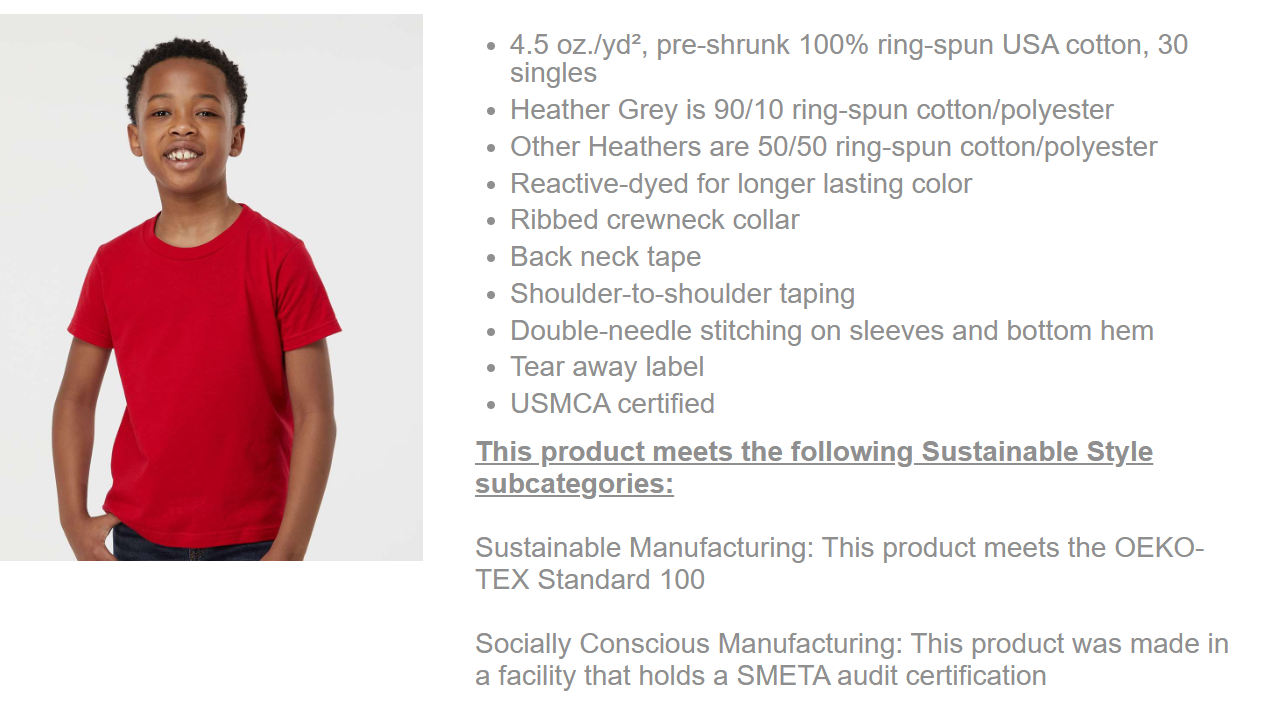Youth Shirts: Gildan/Tultex Solid
