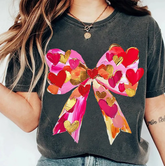 HEART BOW PAINTBRUSH 0108