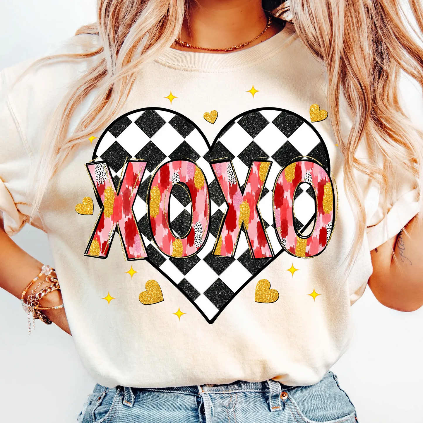 XOXO Checkered
