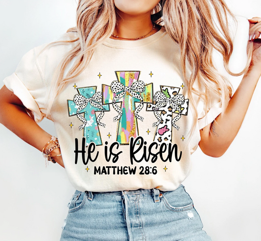 HE IS RISEN CROSS 0304