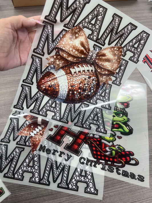 FOOTBALL MAMA BOW