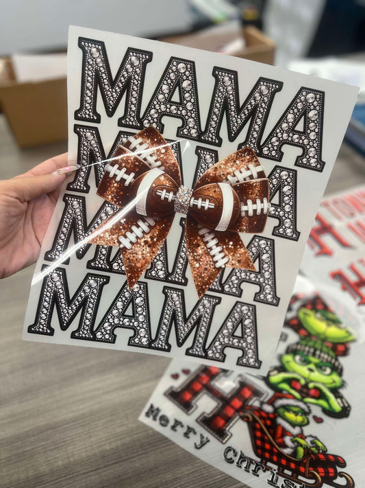 MAMA FOOTBALL BOW