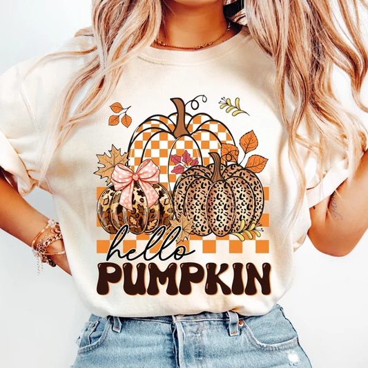 HELLO PUMPKIN RETRO