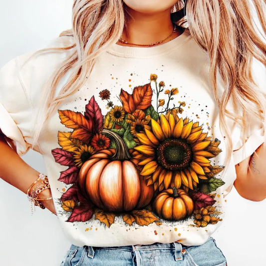 SUNFLOWER N PUMPKINS