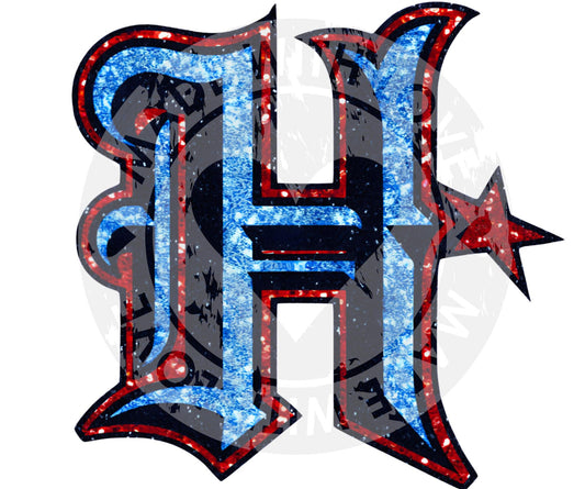 TM Glitter H Texans