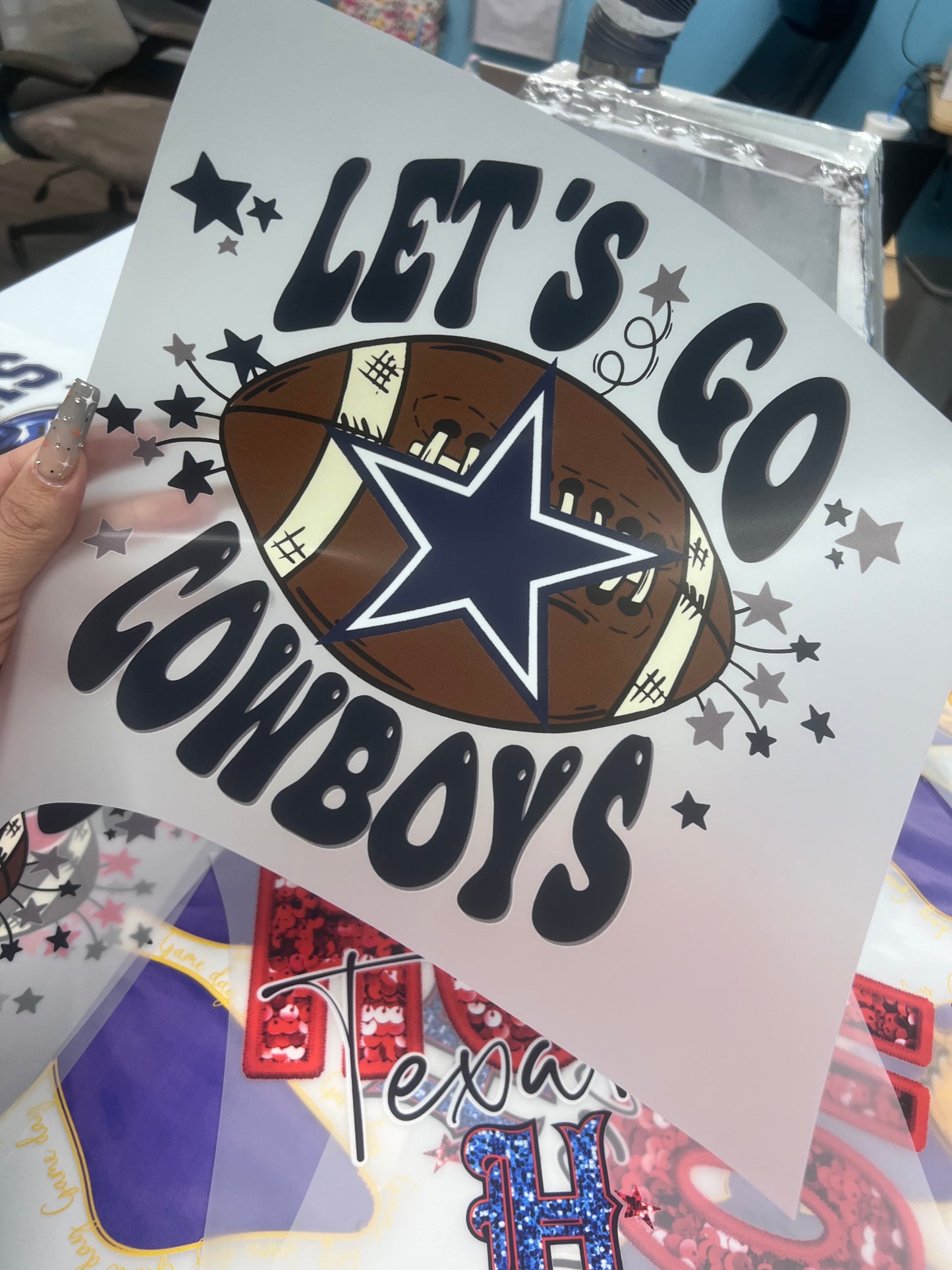 TM let's go Cowboys LOGO