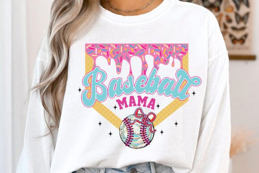 BASEBALL MAMA DRIP 0404