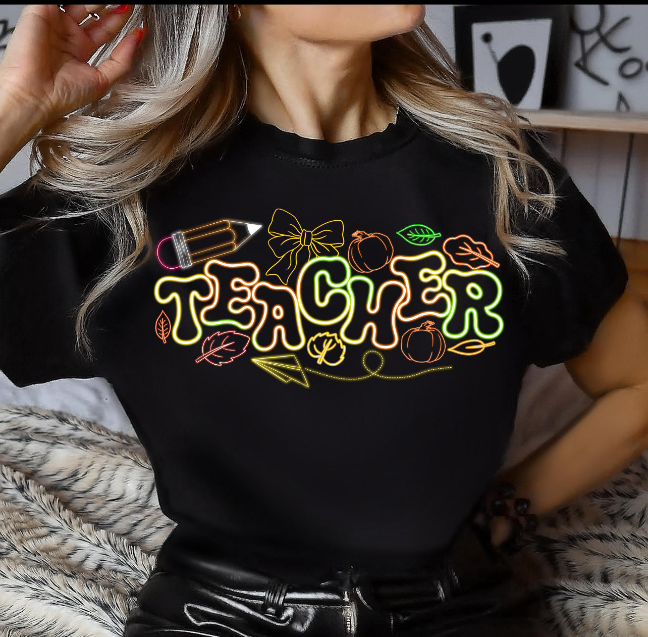 Neon Teacher