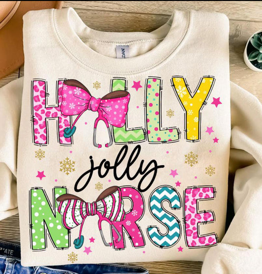 Holly Jolly Nurse 1124