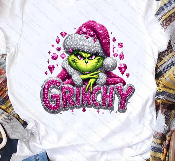 GRINCH BLING PINK