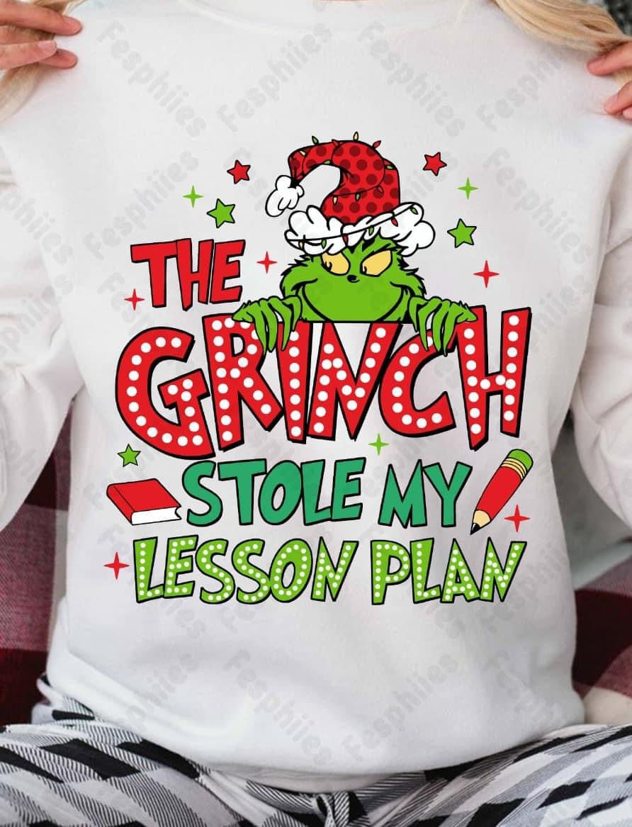 Grinch Stole My Lesson