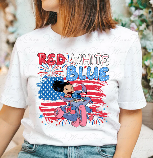 STICH RED WHITE AND BLUE 0501