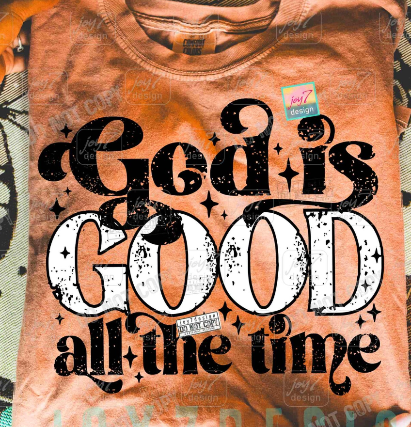 GOD IS GOOD BLACK 0710