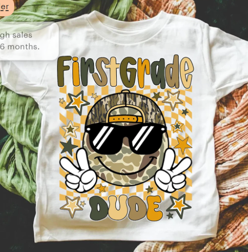 FIRST GRADE CAMO 0724