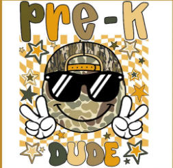 PRE K GRADE CAMO 0724