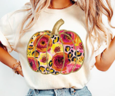 FLORAL PUMPKIN 0828