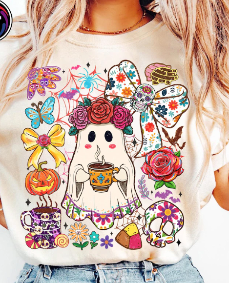 FLORAL GHOST COFFEE 1009