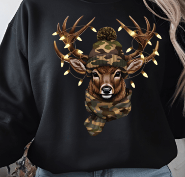 Christmas Hunting Deer