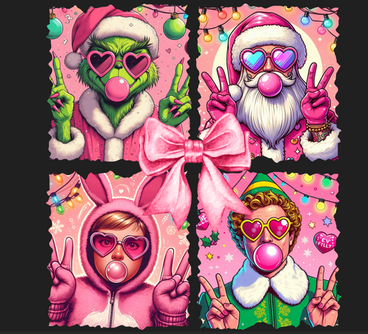 Bubblegum Christmas Friends