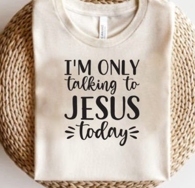 I'M Only Talking To Jesus