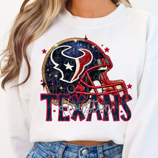 TEXANS HELMET 1217