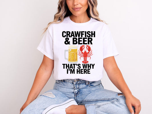CRAWFISH AND BEER