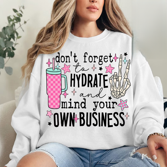Stay HYDRATED 0108